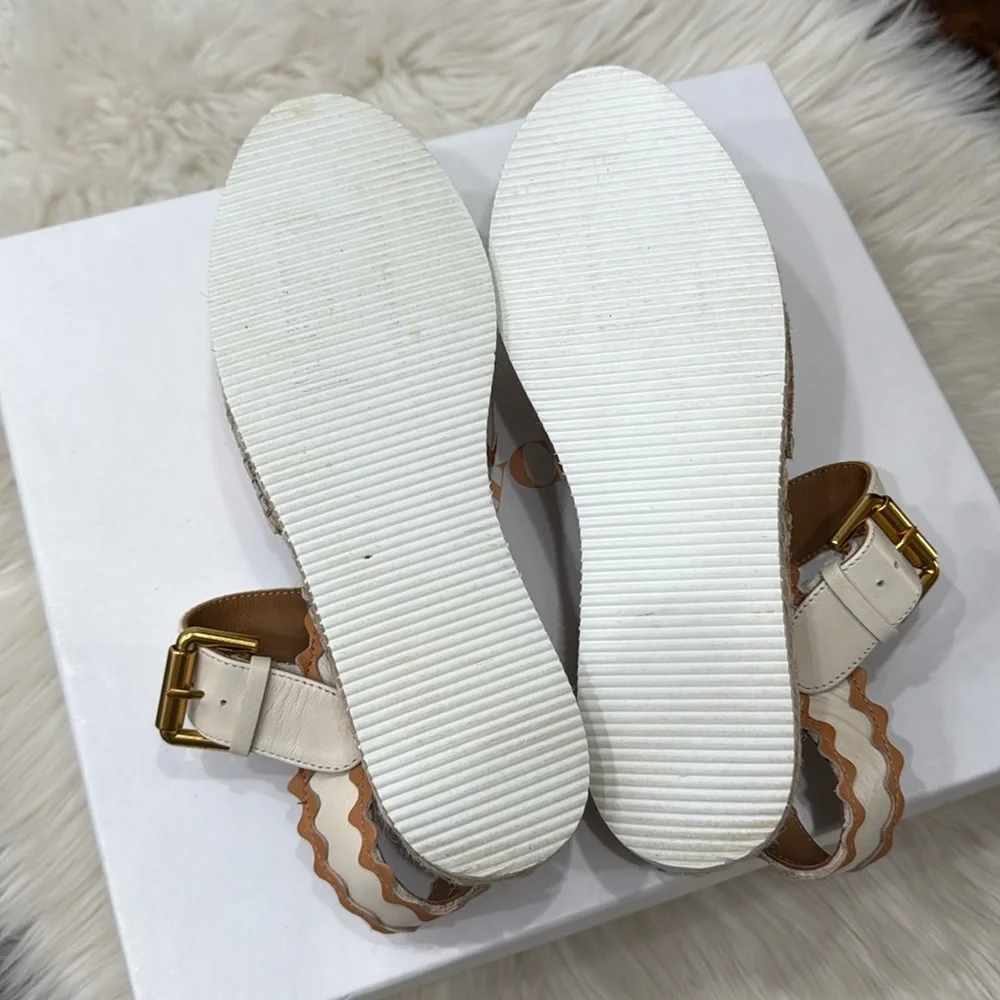 See By Chloe ankle box jute