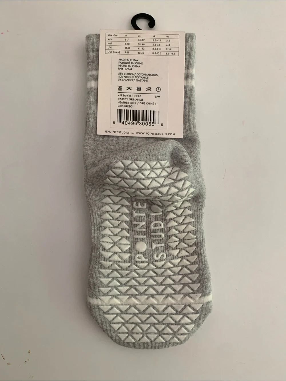 Pointe Studio heather gray