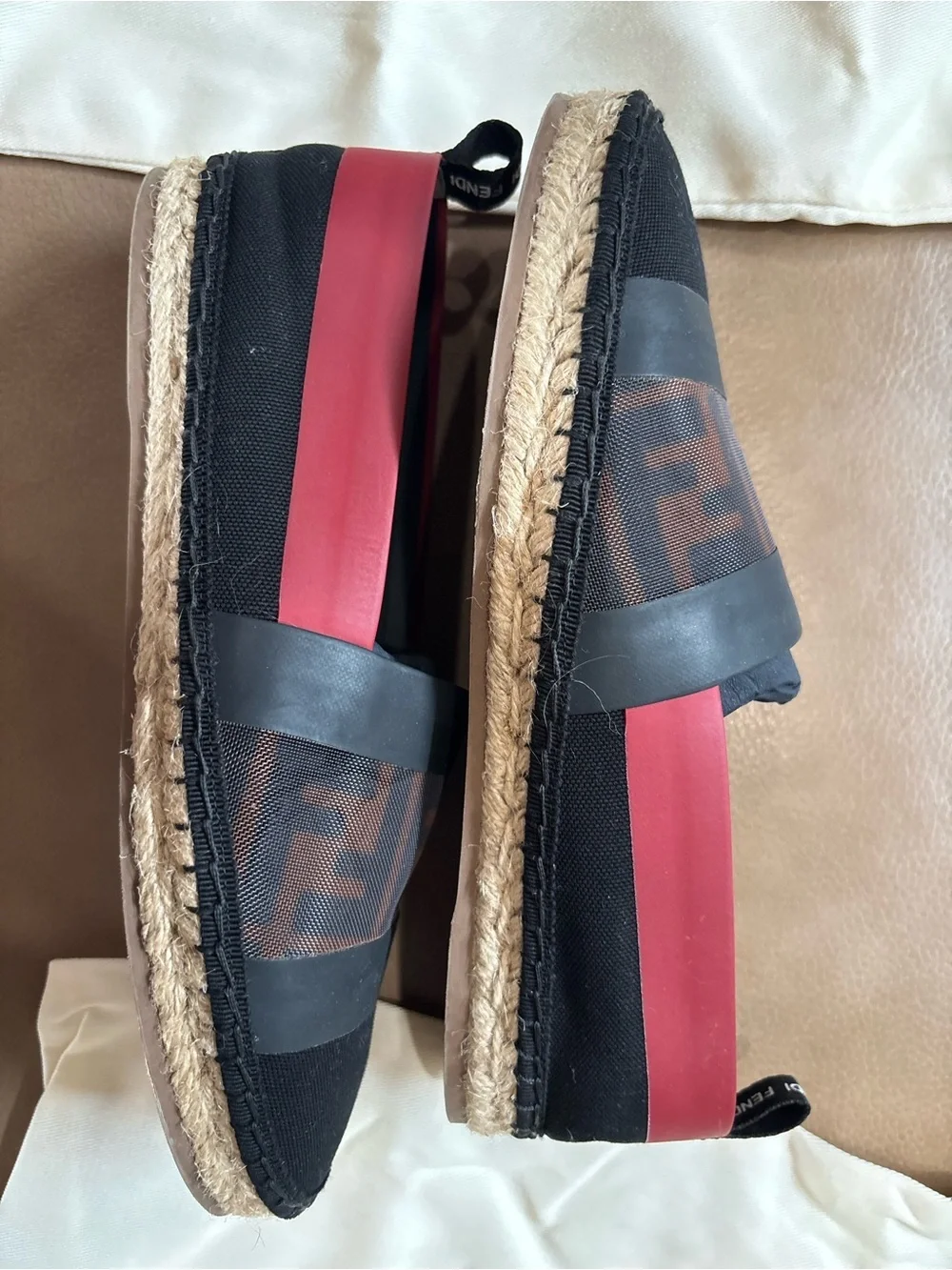 Fendi espadrille flats