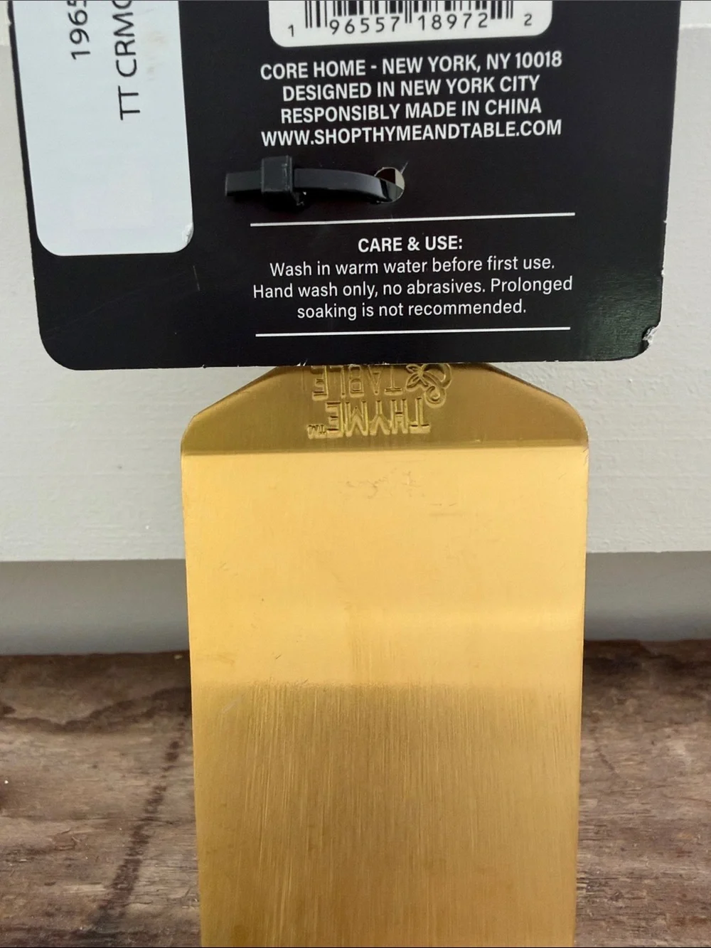 Thyme & Table gold tone