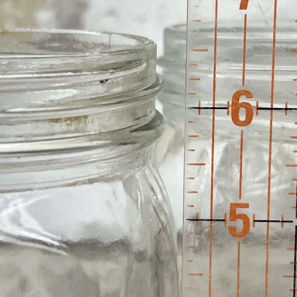 Vintage KERR Self-Sealing Mason Jars: Wide Mouth/Regular, 1/2Gallon/ Quart/Pint