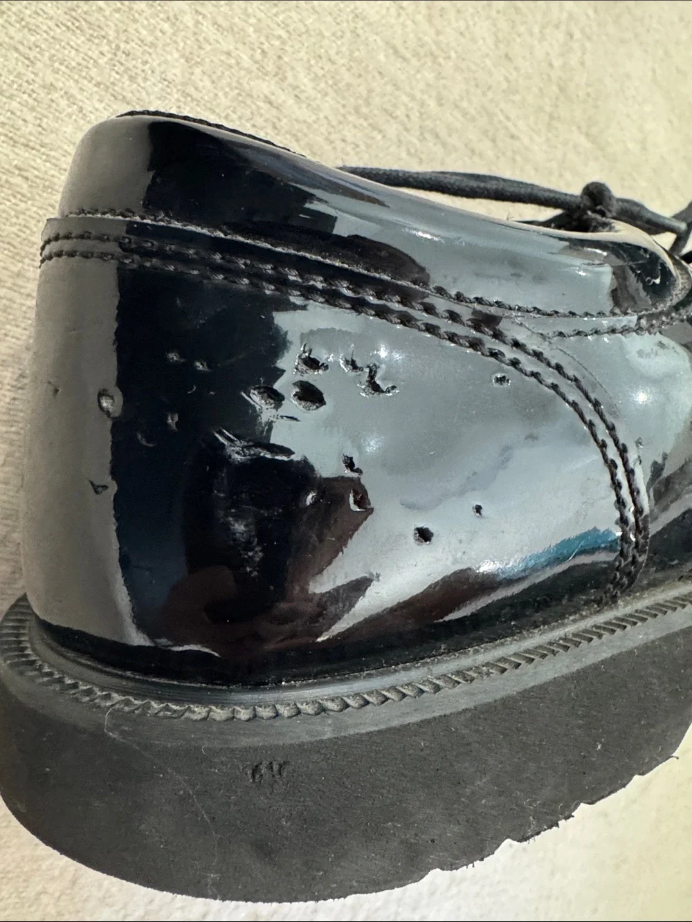 Bates shiny patent