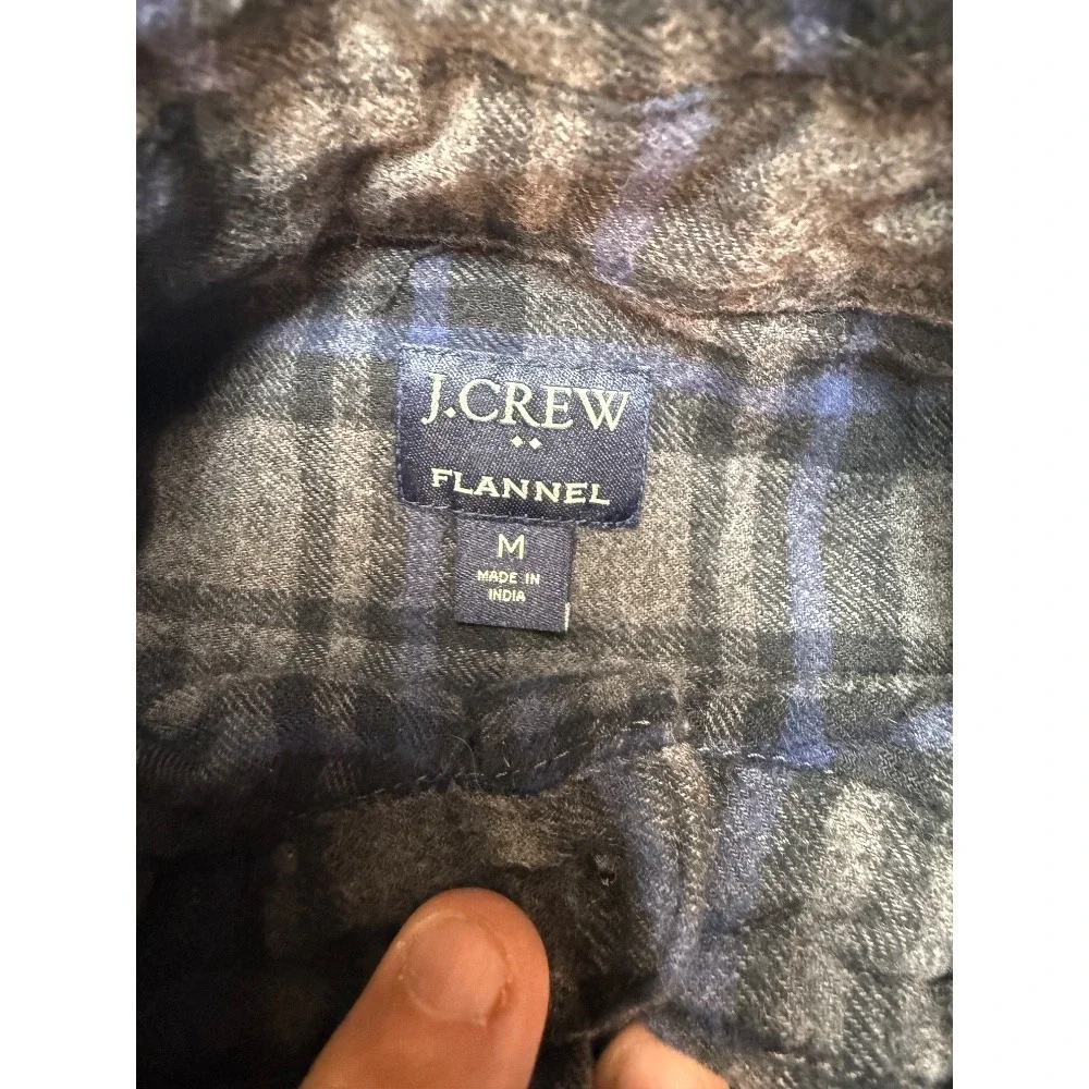 J. Crew fabric closure