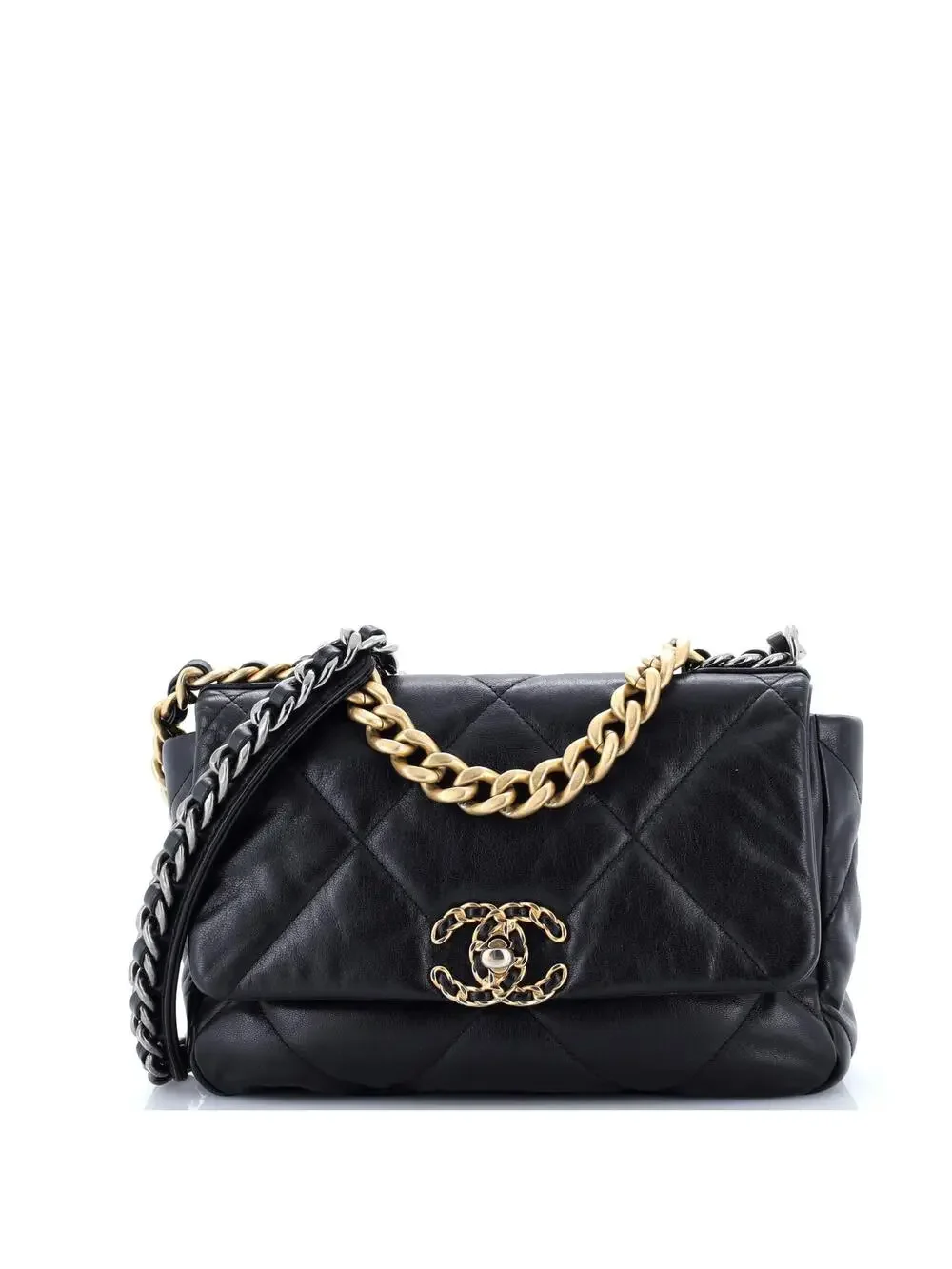 Chanel 19 Flap Bag Quilted Leather #281451C49B