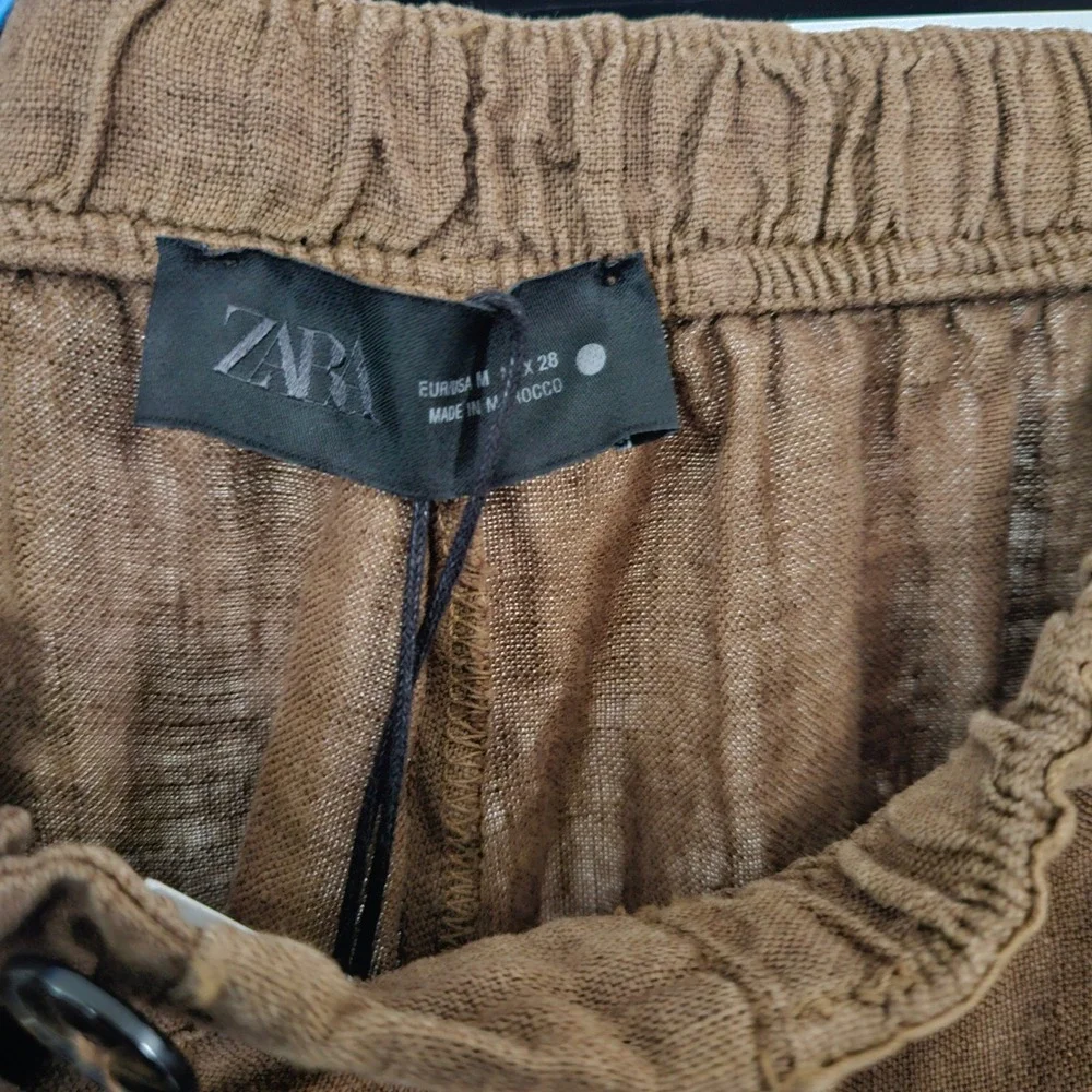 Zara 100% linen