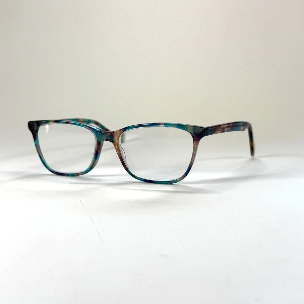 MARIE CLAIRE 6318 Eyeglasses Frame Only 53-16-140 Blue Silk Tortoise Full Rim