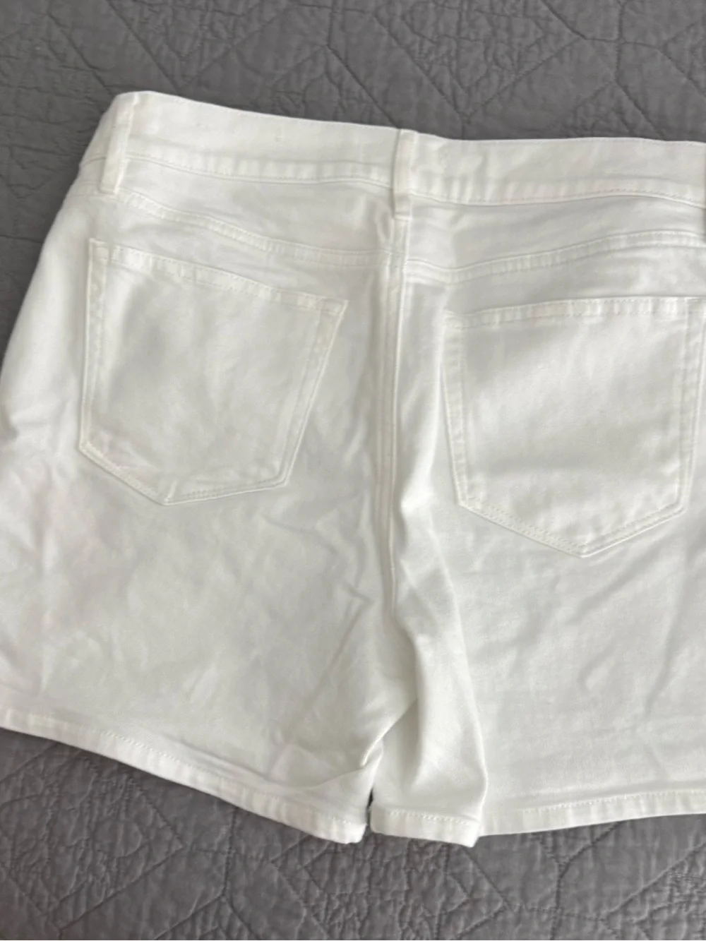 LOFT white denim