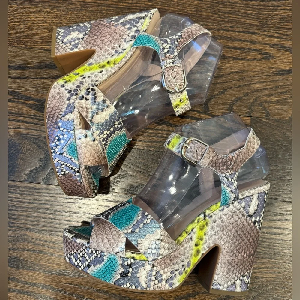 kate spade leather platform