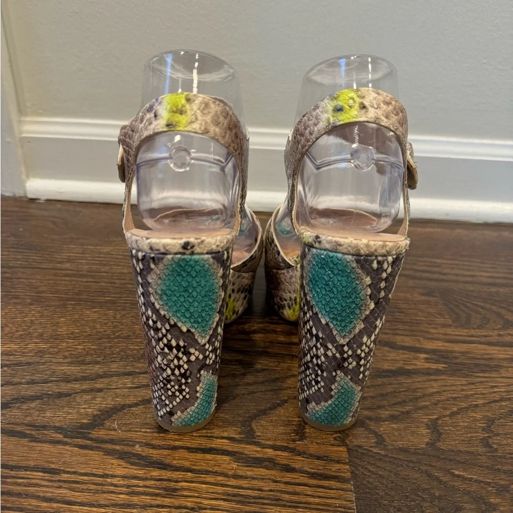 kate spade leather platform