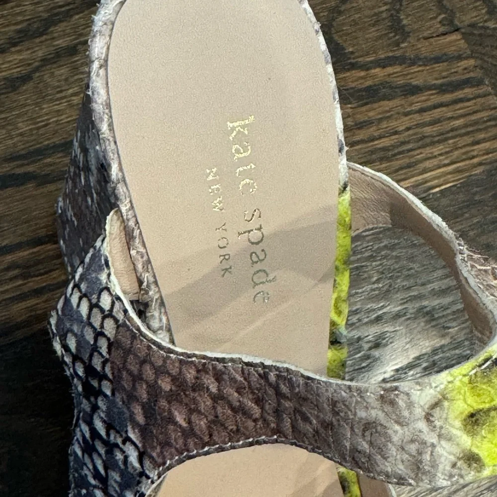 kate spade leather platform