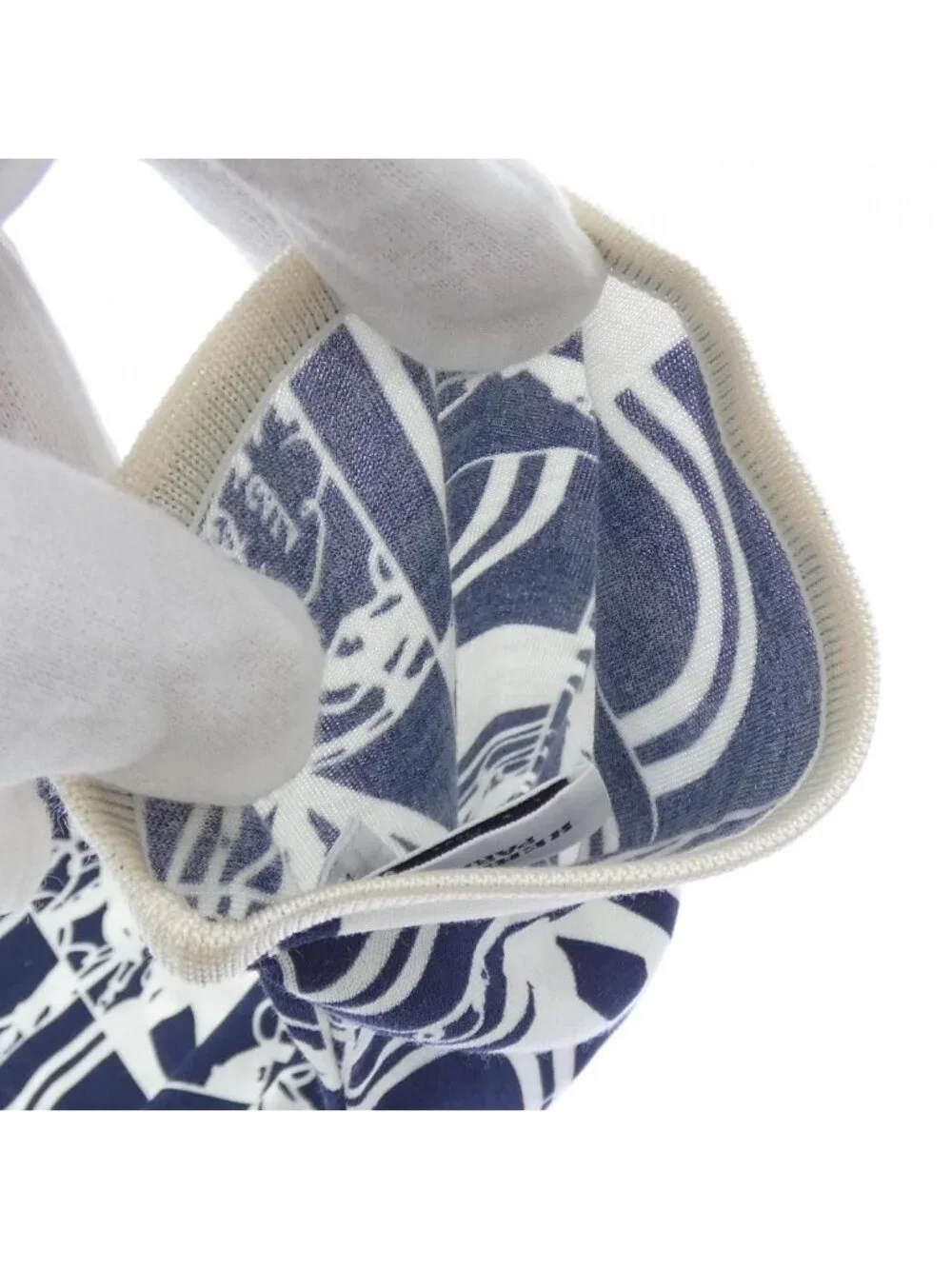 Hermes Glove Navy