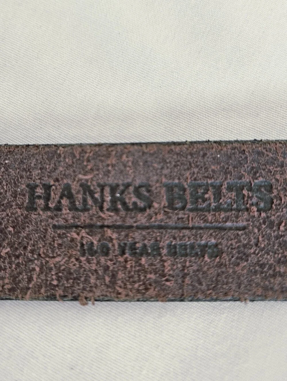 Hanks Belts classic brown