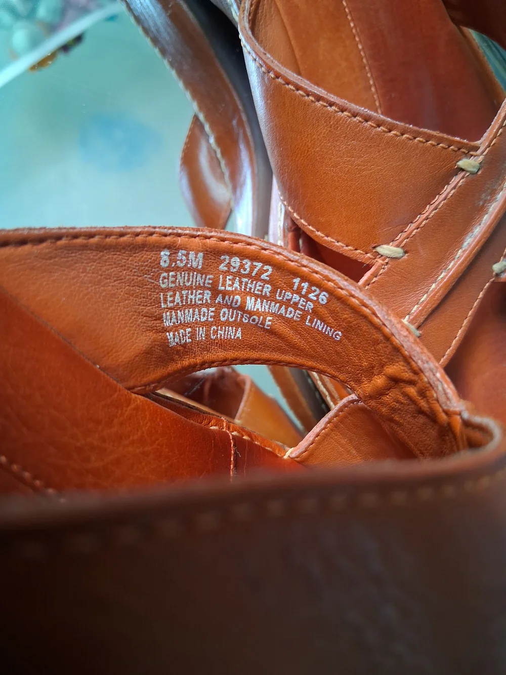 Timberland leather slide