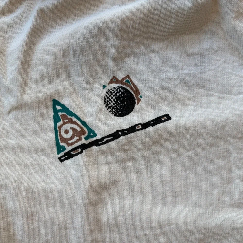 Vintage 90s‎ 4Fun Originals Golf Long Sleeve Polo Shirt State Line XL