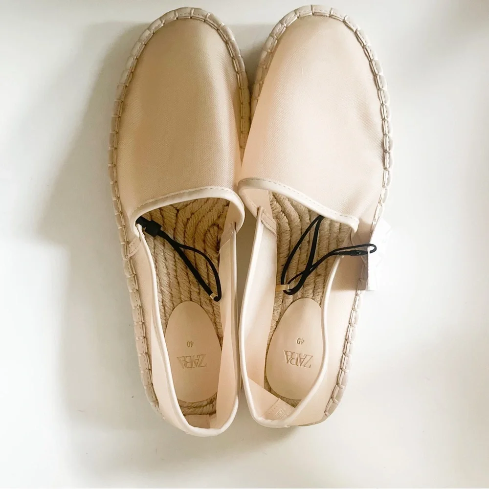 NWT Zara Mesh Espadrilles