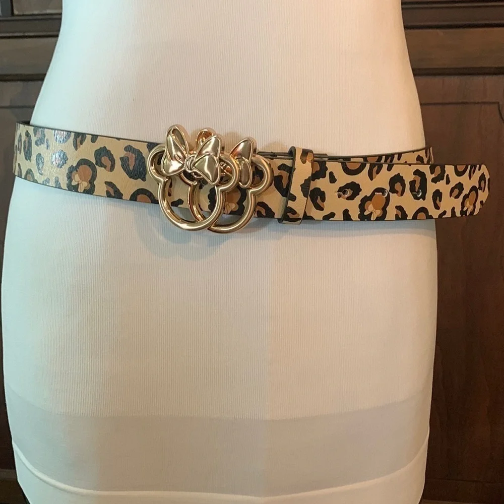 Disney girls belt animal print 41” long