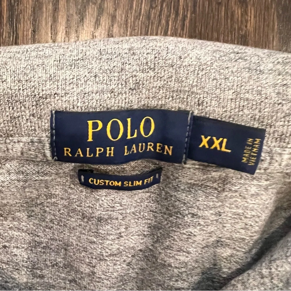 Ralph Lauren Polo Light Gray Polo Shirt for Men