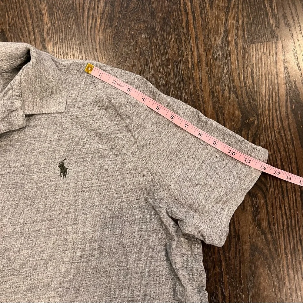 Ralph Lauren Polo Light Gray Polo Shirt for Men