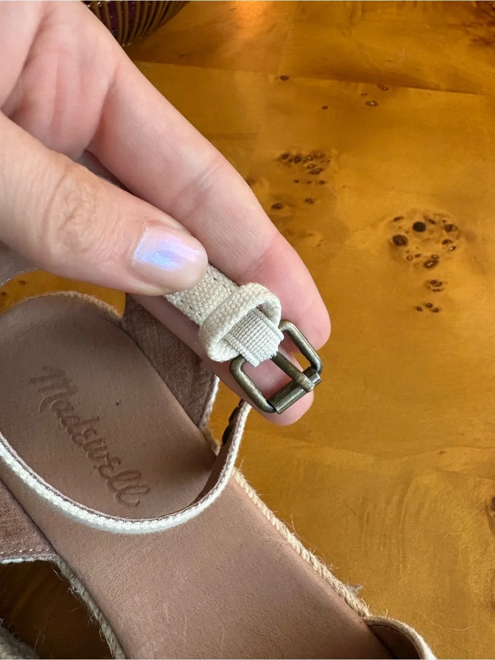 Madewell espadrille flats