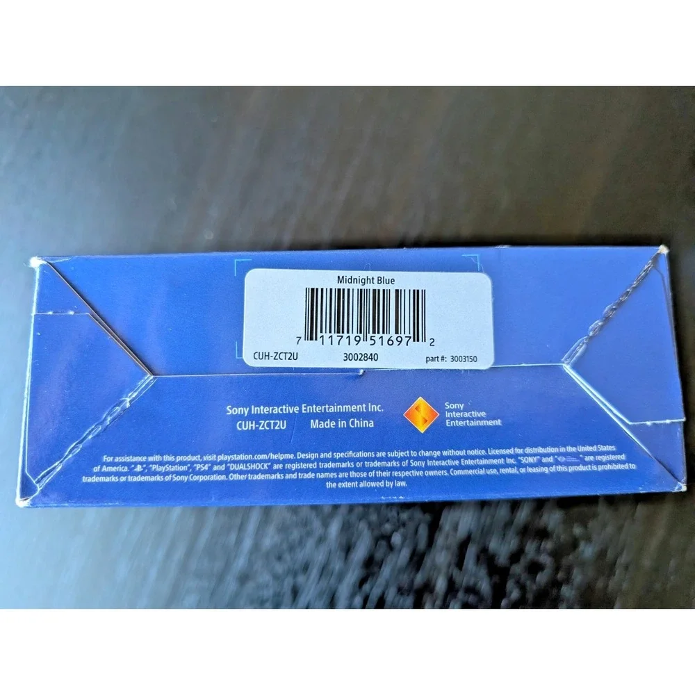 Sony Playstation PS4 DualShock Wireless Controller Rare Midnight Blue NIB OEM