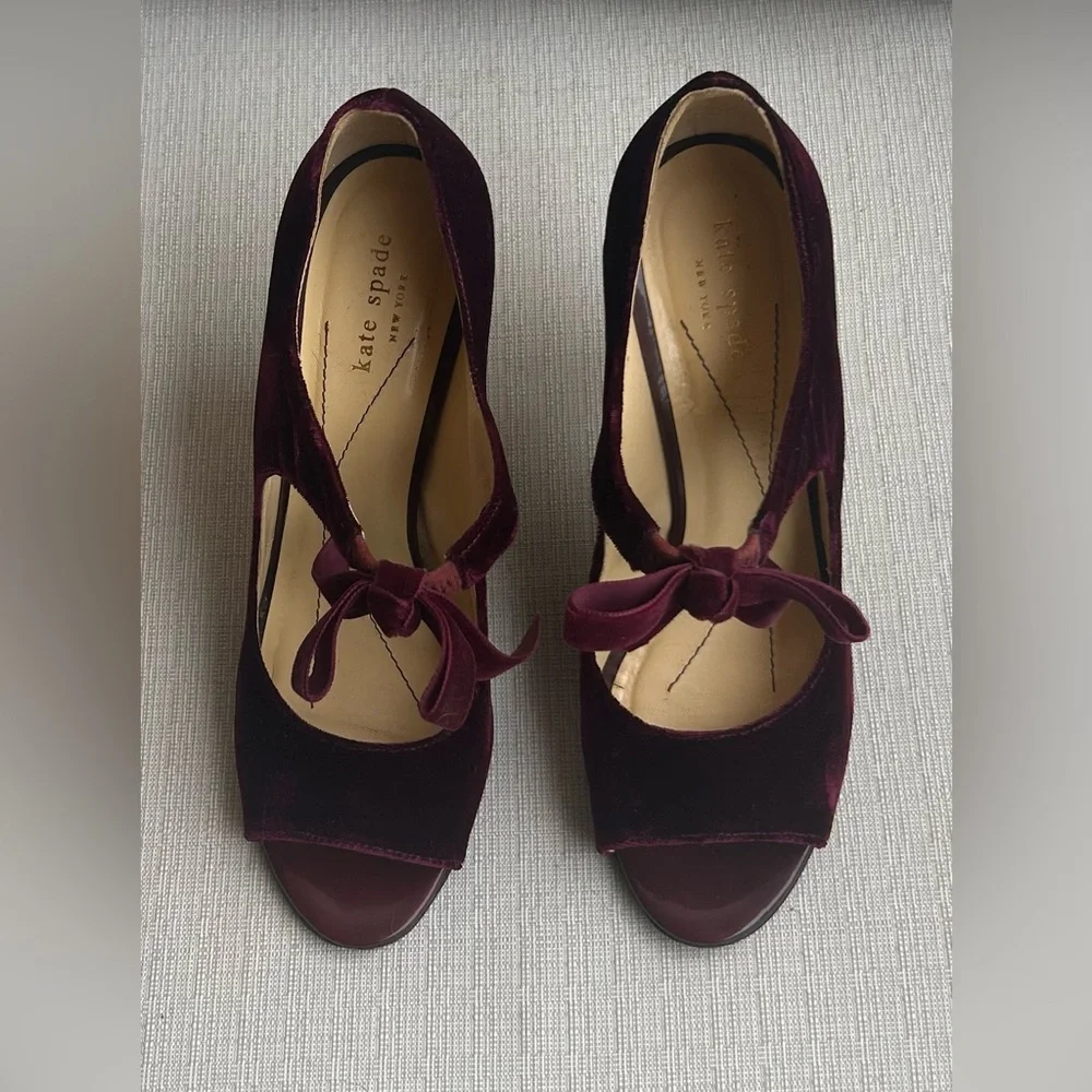 kate spade stunning burgundy