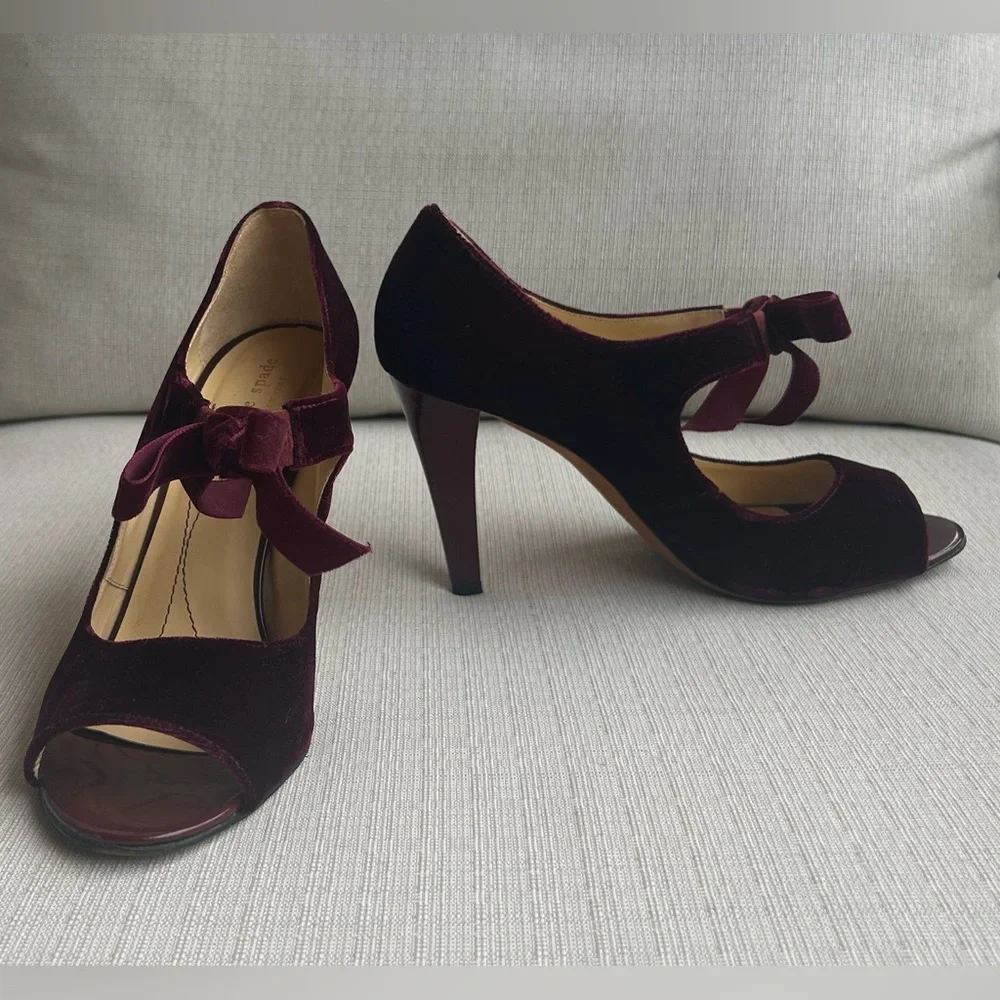 kate spade stunning burgundy