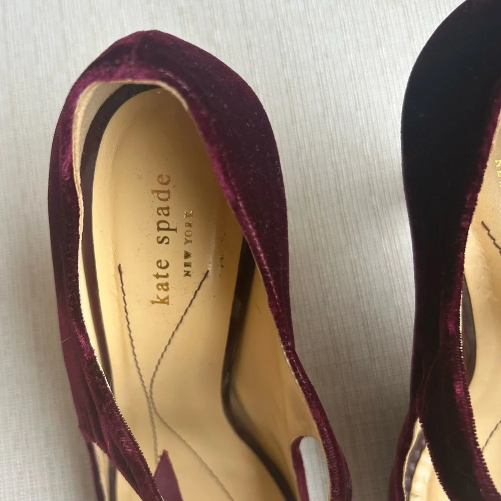 kate spade stunning burgundy