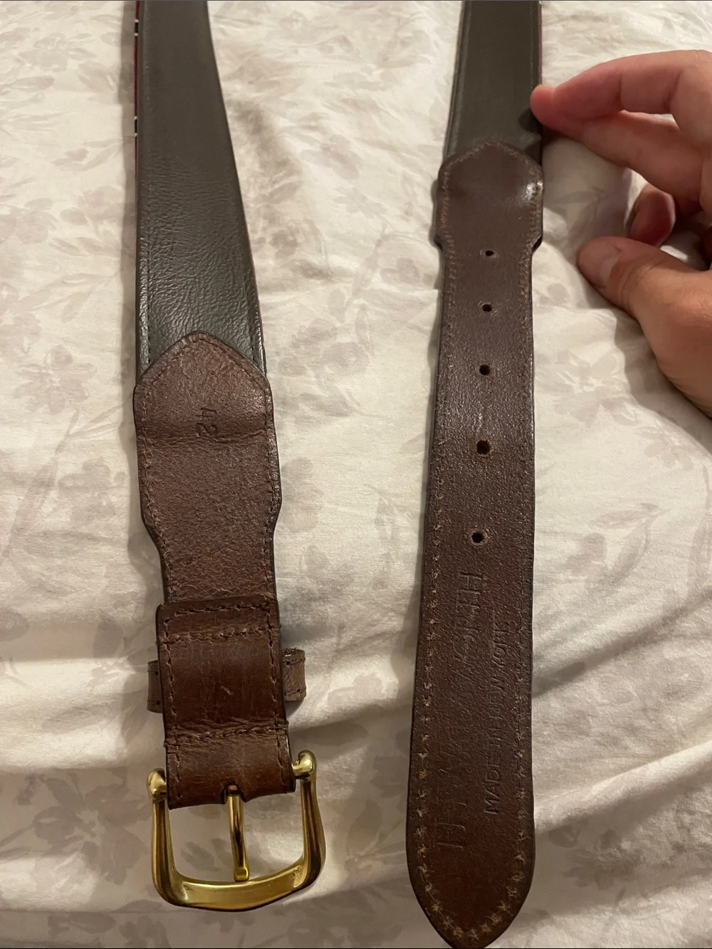 FH Wadsworth genuine leather