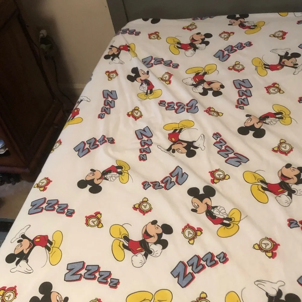 Disney white sheet
