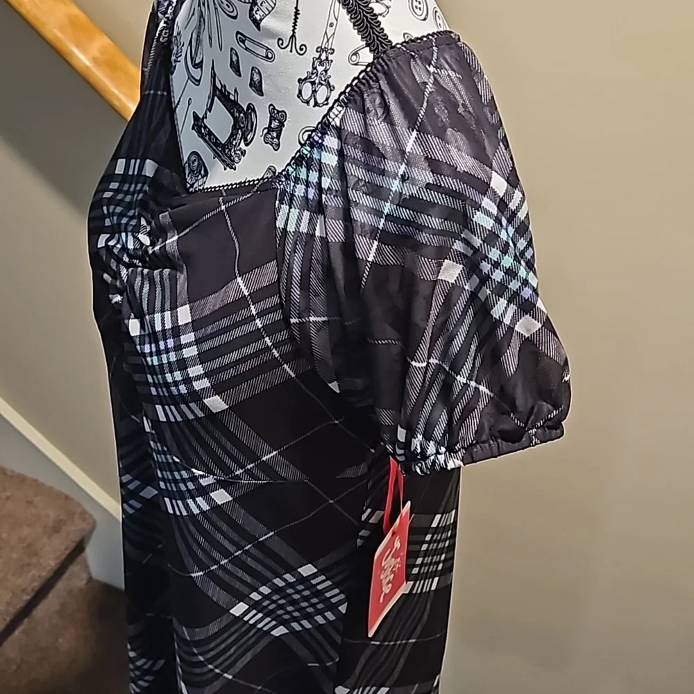 Justice black xl slip
