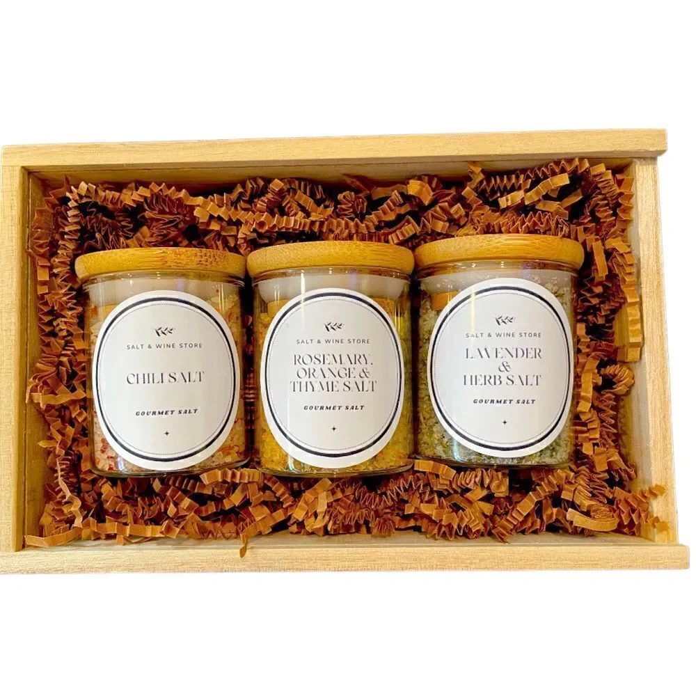 Salt & Wine Shop Gourmet Cooking Salts!