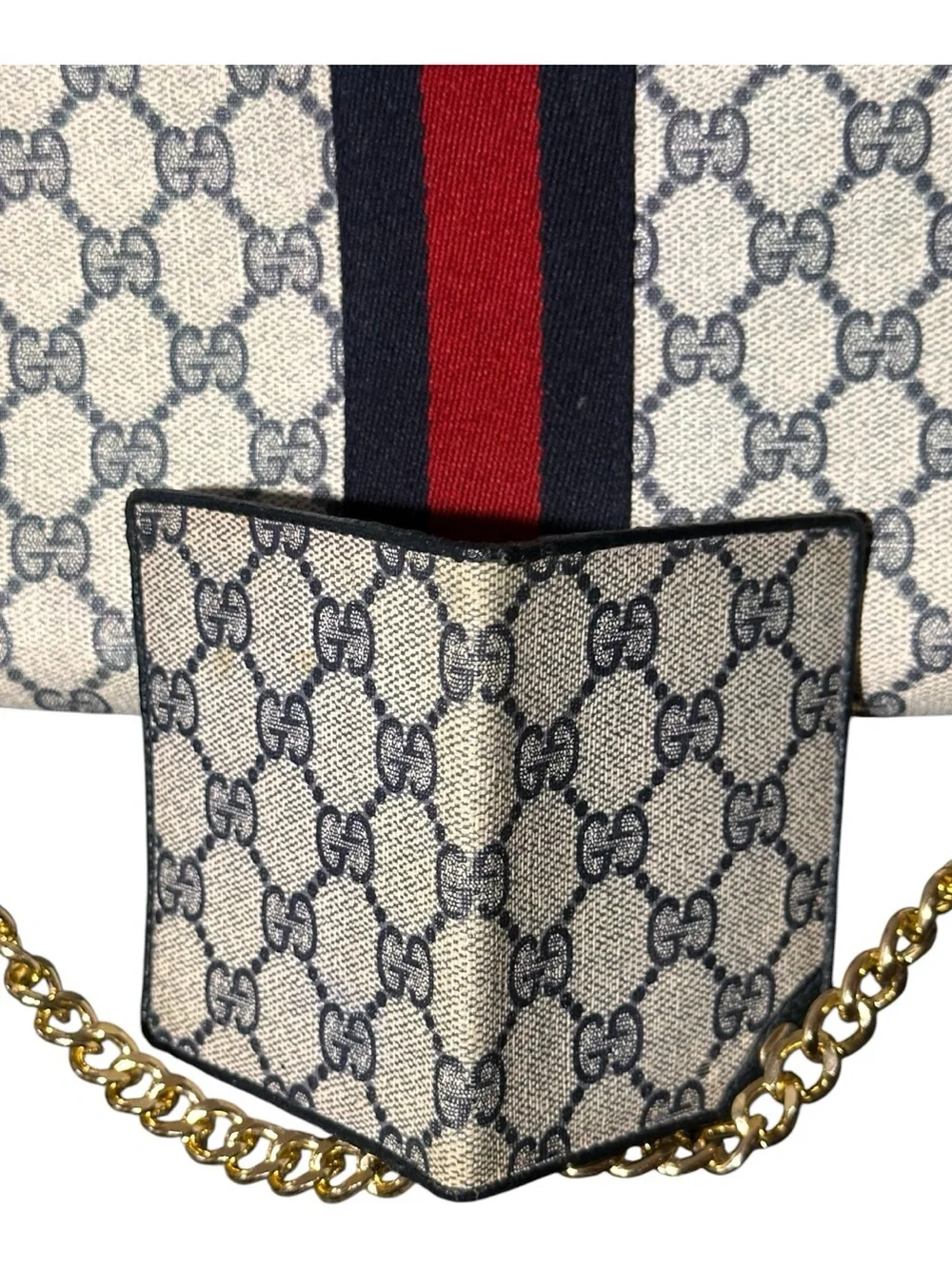 Gucci authentic navy