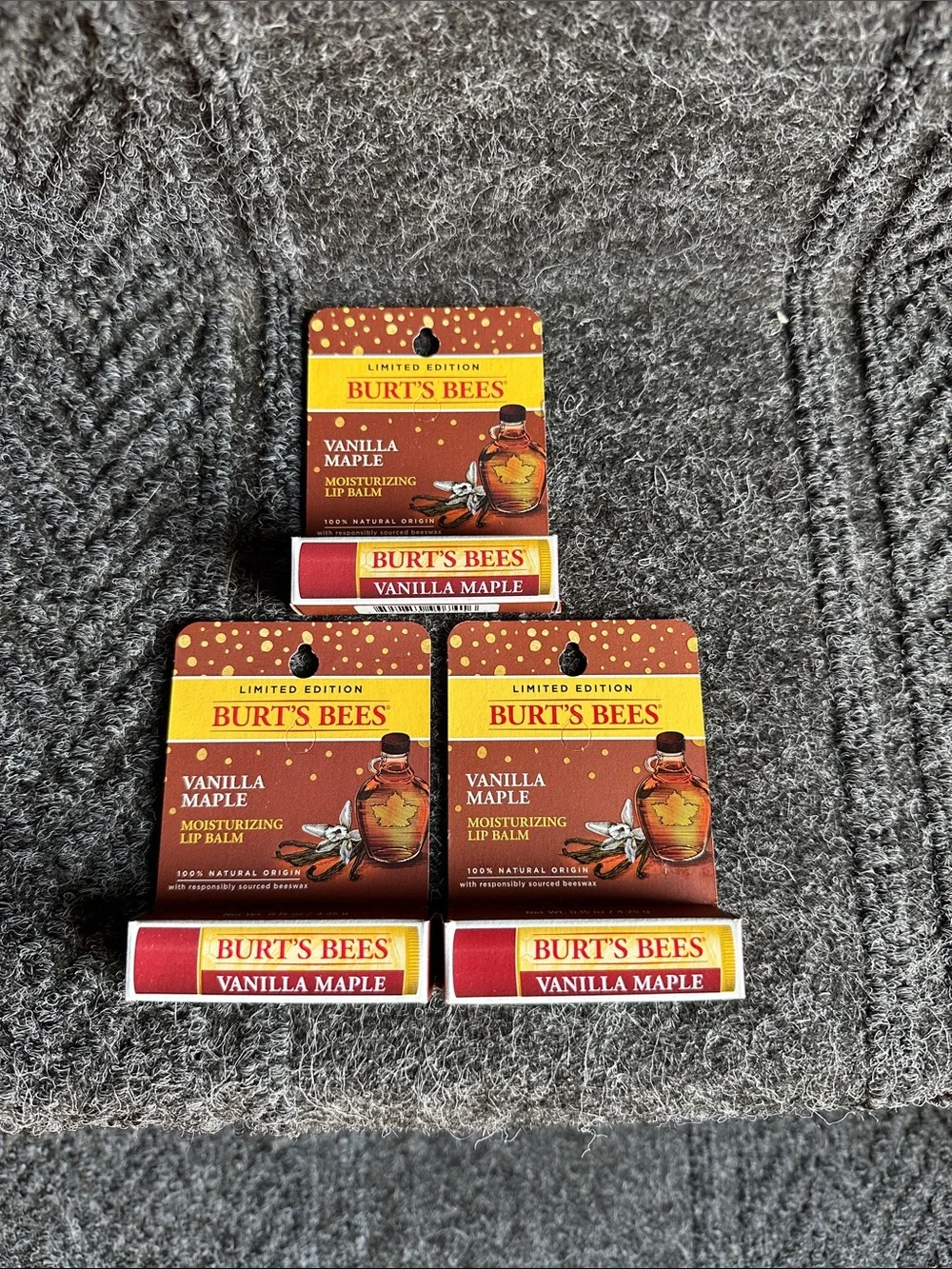 Burt’s Bees Vanilla Maple Moisturizing Lip Balm