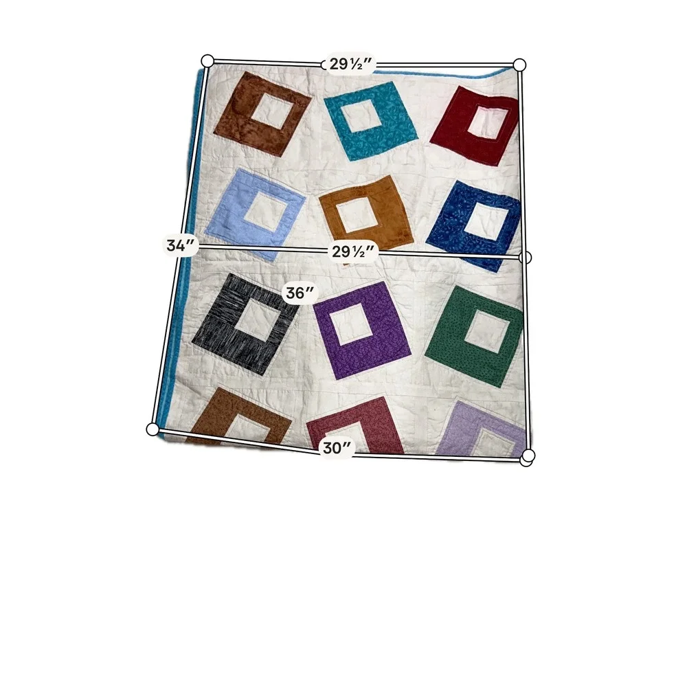 Handmade cheerful patchwork