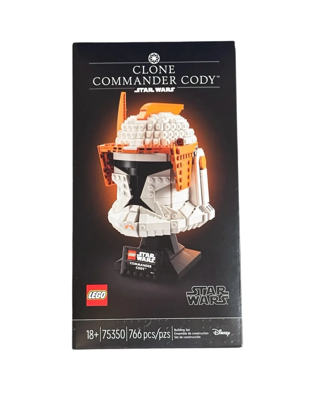 Lego Star Wars Clone Commander Cody Helmet Set (#75350)