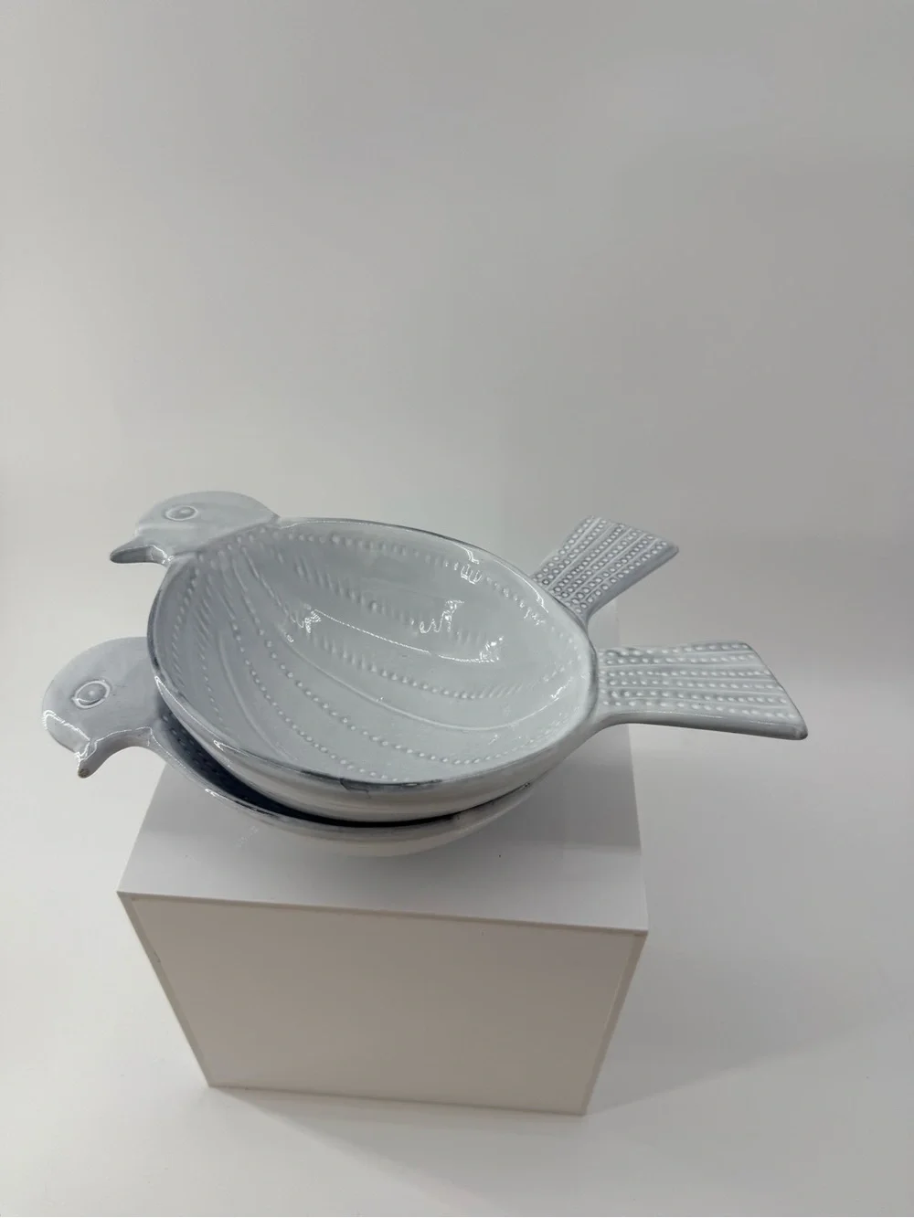Crate&Barrel glazed ceramic