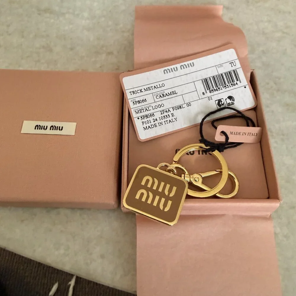 Miu Miu miu gold