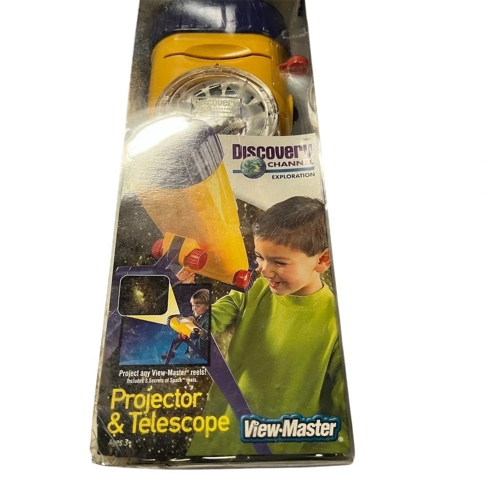 View-Master Discovery Channel Exploration Projector‎ Telescope 3 Space