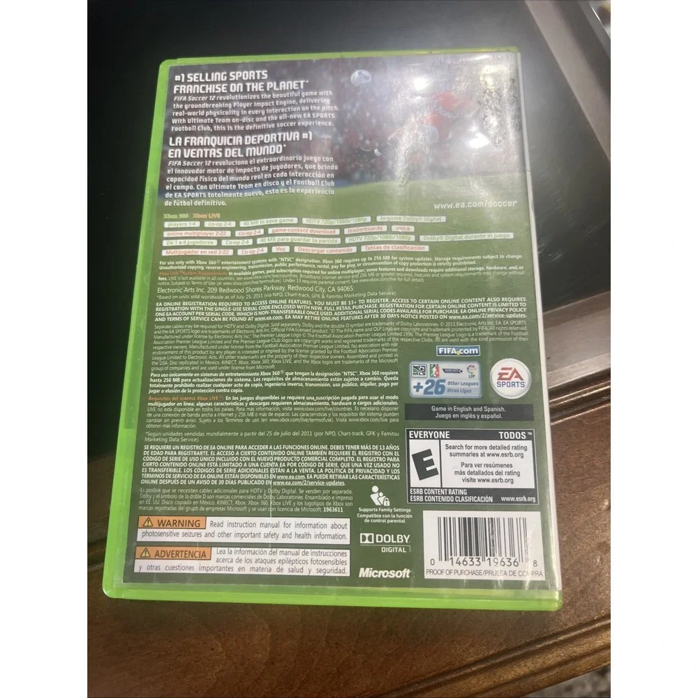 Xbox video soccer