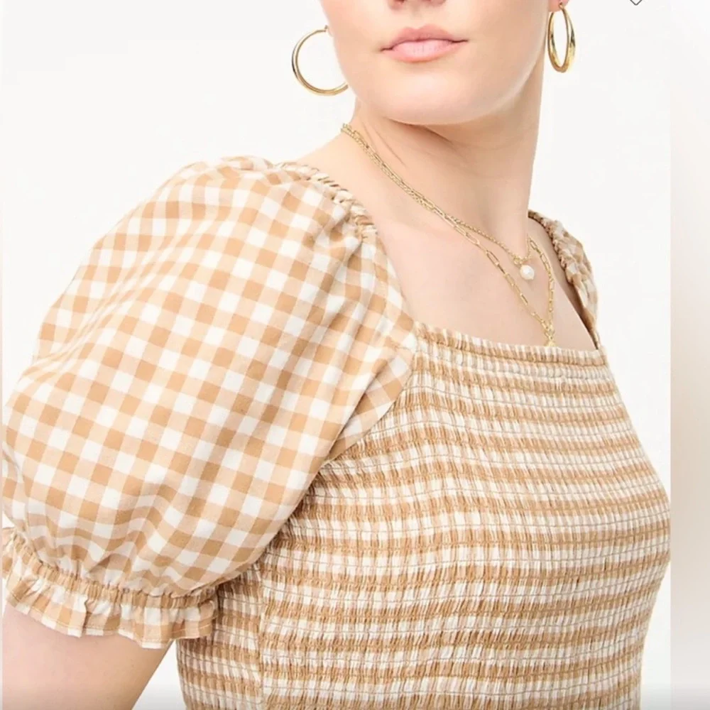 J. Crew chic gingham