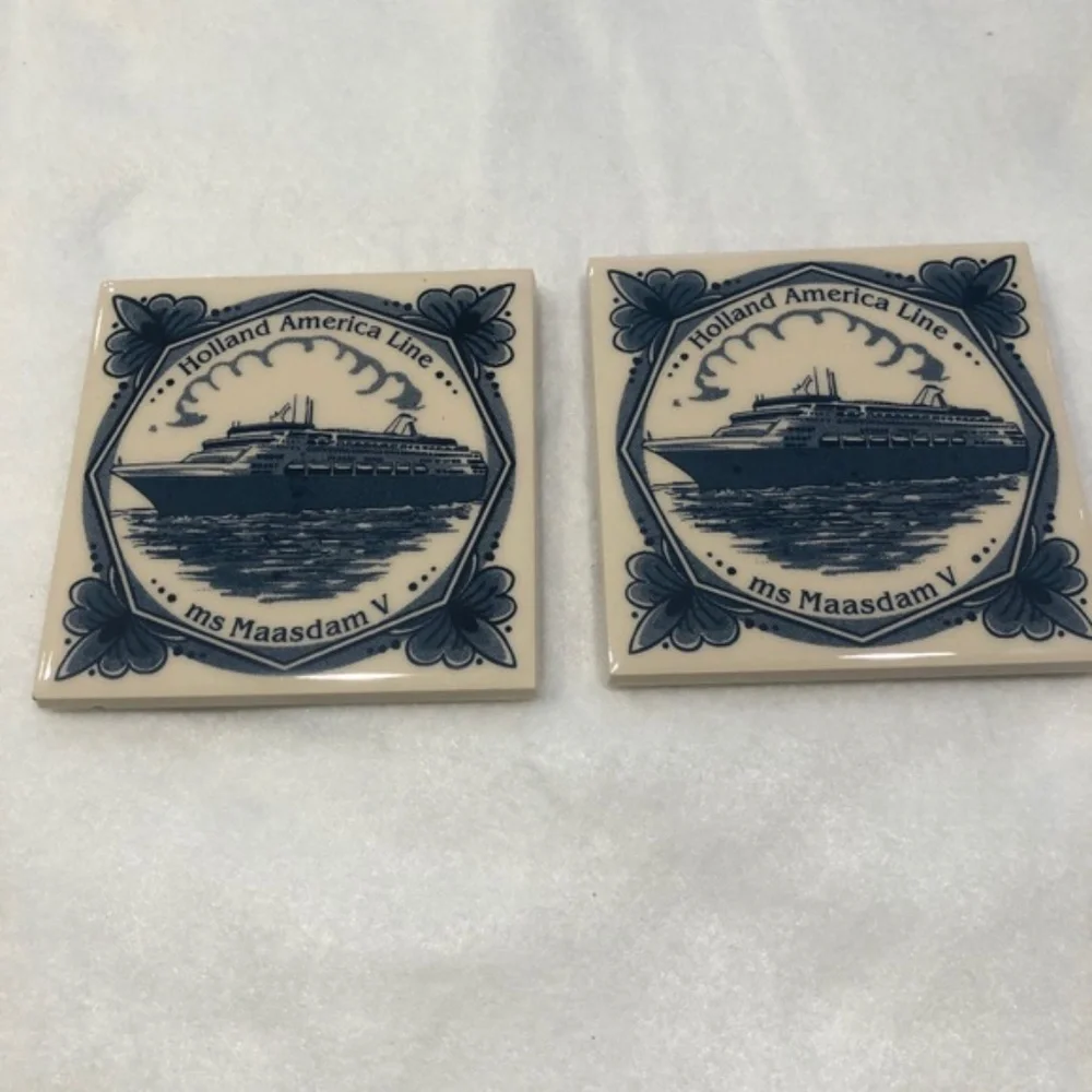 HOLLAND AMERICA vintage set
