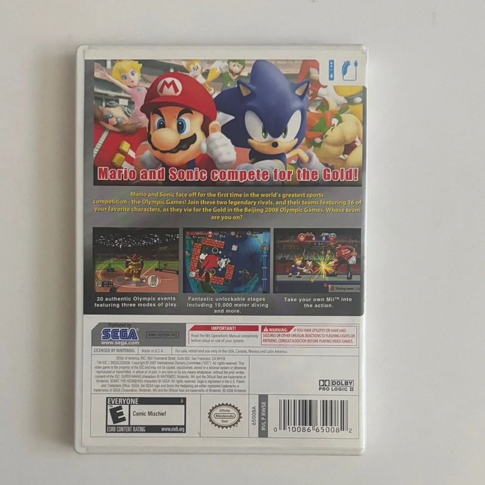 Nintendo compete mario