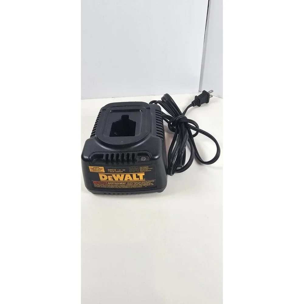 Dewalt DW9116 7.2V-18V 1 Hour Ni'Cd Battery Charger OEM Genuine‎ Black