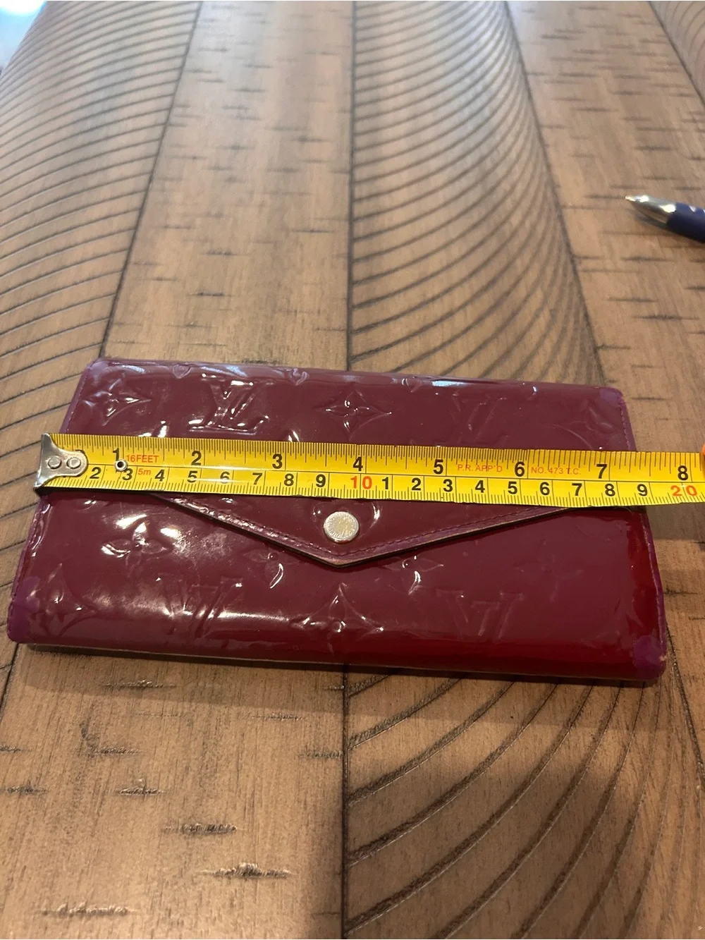 Louis Vuitton glossy patent