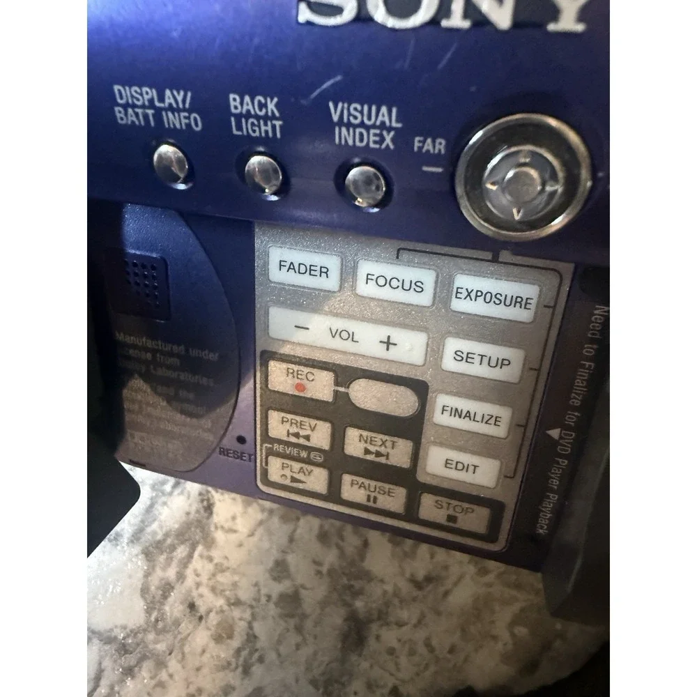Sony handycam dcr