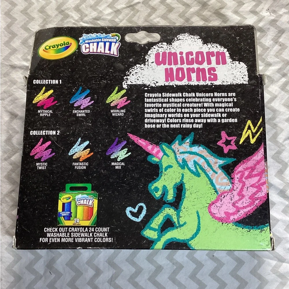 Crayola Unicorn Horn Chalk Set 2