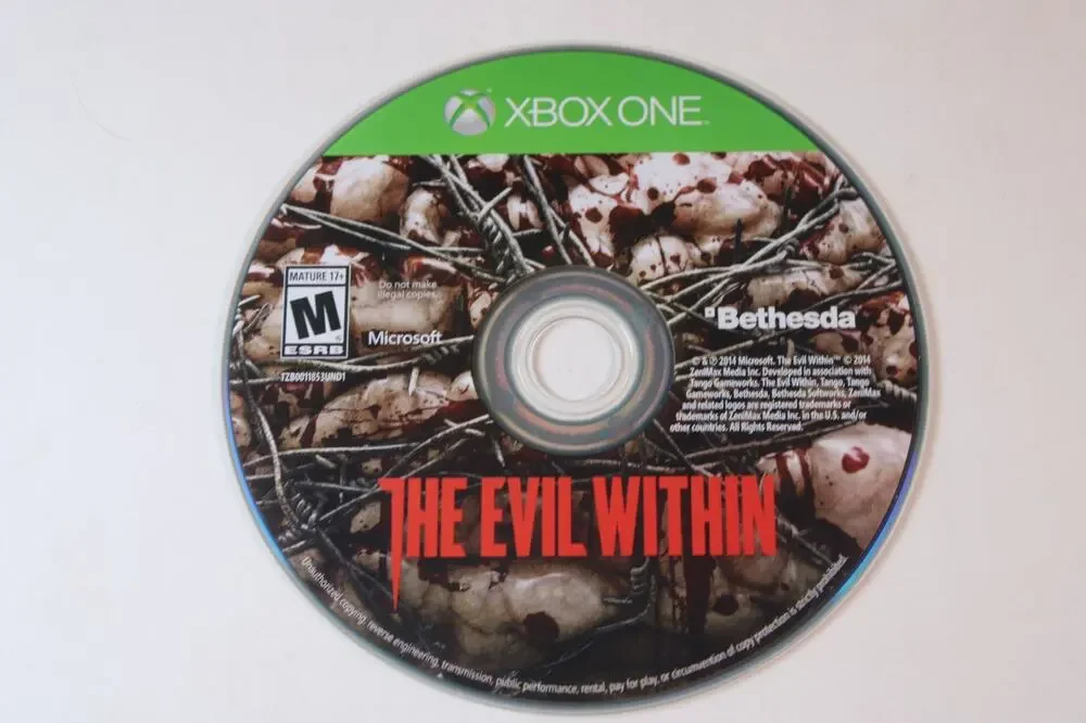 The Evil Within (Microsoft Xbox One) Authentic, disc only, Tested/works