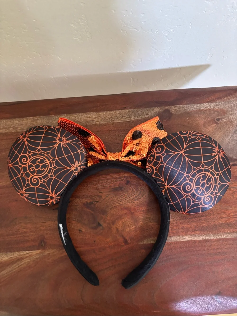 Halloween Minnie Mouse Ears Headband