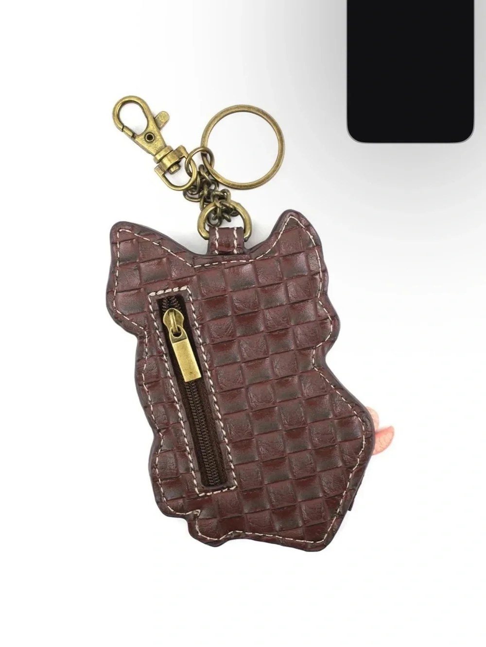 NWT- CHALA SPOTTED PINK PIG FARM PAL, KEY FOB COIN, PURSE, KEYCHAIN CHARM