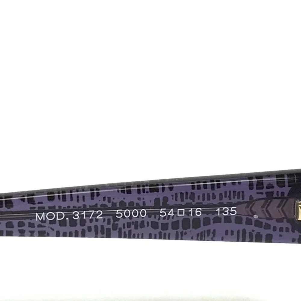 Versace Eyeglasses Frames MOD.3172 5000 Clear Speckled Purple Medusa 54-16-135